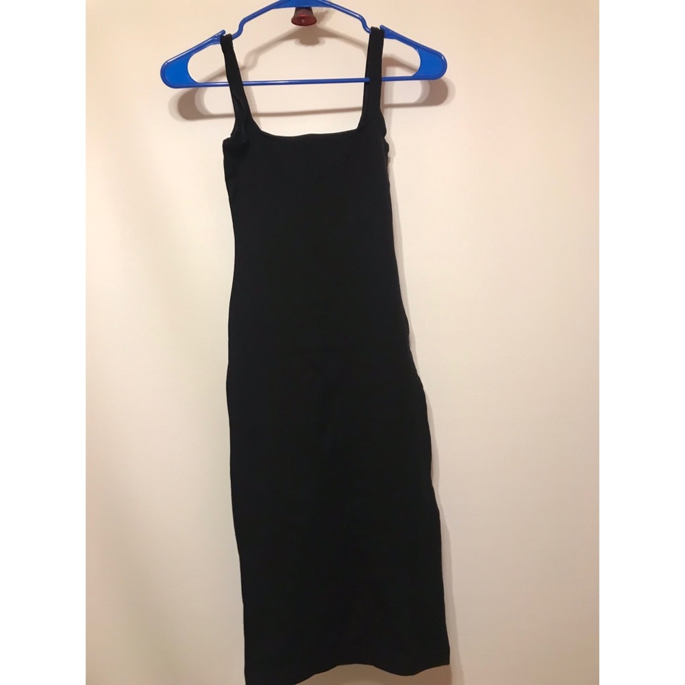 American Apparel Ponte knit dress. XS. Black